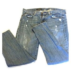 J. Crew Distressed Skinny Jeans